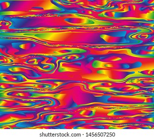 Gradient mesh abstract background. Blurred bright colors, colorful rainbow pattern. Multicolored fluid shapes for Web and Mobile Applications, social media, modern decoration Vector illustration