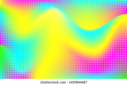 
Gradient mesh abstract background. Blurred bright colors mesh background. Vivid smooth mesh blurred futuristic template. Trendy creative vector. Intense blank Holographic spectrum gradient  for cover