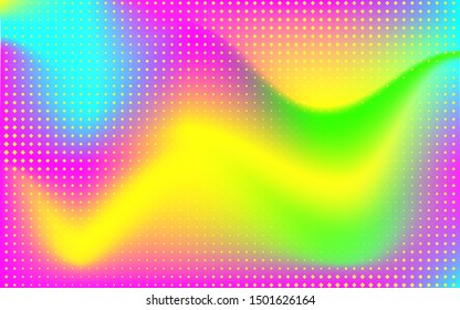 
Gradient mesh abstract background. Blurred bright colors mesh background. Vivid smooth mesh blurred futuristic template. Trendy creative vector. Intense blank Holographic spectrum gradient  for cover