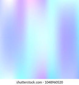 Gradient mesh abstract background. Colorful holographic backdrop with gradient mesh. 90s, 80s retro style. Iridescent graphic template for banner, flyer, cover design, mobile interface, web app.