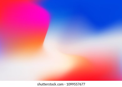 Gradient mesh abstract background. Colorful fluid shapes for poster, banner, flyer and presentation. Trendy soft colors and smooth blend. Modern template with gradient mesh for screens and mobile app