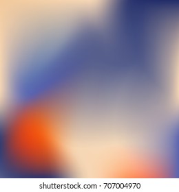 Gradient mesh abstract background. Colorful fluid shapes for poster, banner, flyer and presentation. Trendy soft colors and smooth blend. Modern template with gradient mesh for screens and mobile app