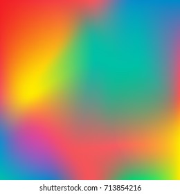 Gradient mesh abstract background. Colorful fluid shapes for poster, banner, flyer and presentation. Trendy soft colors and smooth blend. Modern template with gradient mesh for screens and mobile app