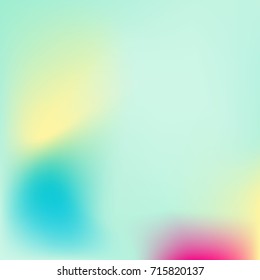 Gradient mesh abstract background. Colorful fluid shapes for poster, banner, flyer and presentation. Trendy soft colors and smooth blend. Modern template with gradient mesh for screens and mobile app
