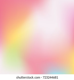 Gradient mesh abstract background. Colorful fluid shapes for poster, banner, flyer and presentation. Trendy soft colors and smooth blend. Modern template with gradient mesh for screens and mobile app