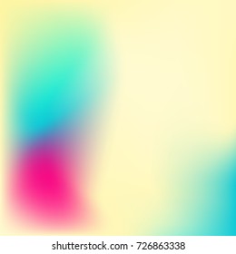 Gradient mesh abstract background. Colorful fluid shapes for poster, banner, flyer and presentation. Trendy soft colors and smooth blend. Modern template with gradient mesh for screens and mobile app