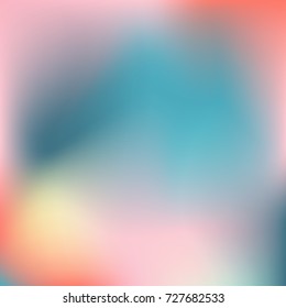 Gradient mesh abstract background. Colorful fluid shapes for poster, banner, flyer and presentation. Trendy soft colors and smooth blend. Modern template with gradient mesh for screens and mobile app
