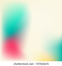 Gradient mesh abstract background. Colorful fluid shapes for poster, banner, flyer and presentation. Trendy soft colors and smooth blend. Modern template with gradient mesh for screens and mobile app