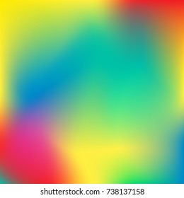 Gradient mesh abstract background. Colorful fluid shapes for poster, banner, flyer and presentation. Trendy soft colors and smooth blend. Modern template with gradient mesh for screens and mobile app