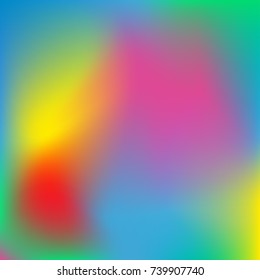 Gradient mesh abstract background. Colorful fluid shapes for poster, banner, flyer and presentation. Trendy soft colors and smooth blend. Modern template with gradient mesh for screens and mobile app