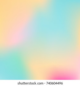 Gradient mesh abstract background. Colorful fluid shapes for poster, banner, flyer and presentation. Trendy soft colors and smooth blend. Modern template with gradient mesh for screens and mobile app