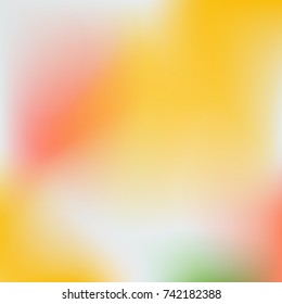 Gradient mesh abstract background. Colorful fluid shapes for poster, banner, flyer and presentation. Trendy soft colors and smooth blend. Modern template with gradient mesh for screens and mobile app