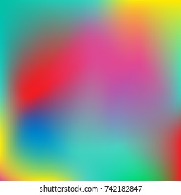 Gradient mesh abstract background. Colorful fluid shapes for poster, banner, flyer and presentation. Trendy soft colors and smooth blend. Modern template with gradient mesh for screens and mobile app