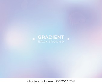 Gradient mesh abstract background. Futuristic holographic backdrop with gradient mesh. Iridescent graphic template for brochure, flyer, poster design, wallpaper, mobile screen.