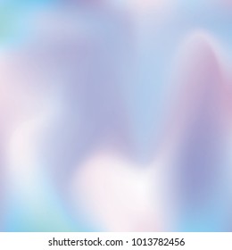 Gradient mesh abstract background. Liquid holographic backdrop with gradient mesh. 90s, 80s retro style. Pearlescent graphic template for banner, flyer, cover design, mobile interface, web app.