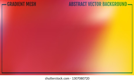 Gradient mesh abstract background. Modern screen vector design for mobile app or user interface. Business backdrop. Trendy concept for your graphic design, banner or poster