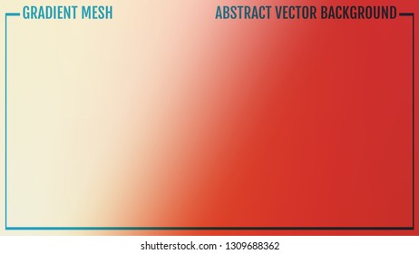Gradient mesh abstract background. Modern screen vector design for mobile app or user interface. Business backdrop. Trendy concept for your graphic design, banner or poster