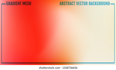 Gradient mesh abstract background. Modern screen vector design for mobile app or user interface. Business backdrop. Trendy concept for your graphic design, banner or poster