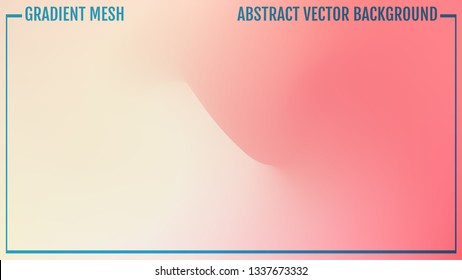 Gradient mesh abstract background. Modern screen vector design for mobile app or user interface. Business backdrop. Trendy concept for your graphic design, banner or poster