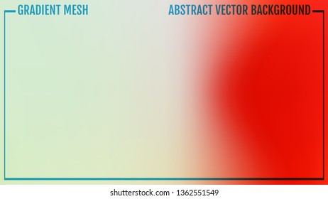 Gradient mesh abstract background. Modern screen vector design for mobile app or user interface. Business backdrop. Trendy concept for your graphic design, banner or poster