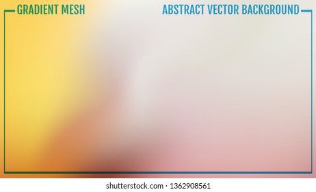 Gradient mesh abstract background. Modern screen vector design for mobile app or user interface. Business backdrop. Trendy concept for your graphic design, banner or poster