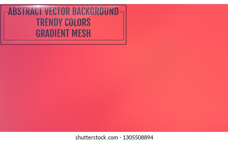 Gradient mesh abstract background. Trendy soft colors and smooth blend. Modern template with gradient mesh for screens and mobile app. Colorful fluid shapes for poster, banner, flyer and presentation.