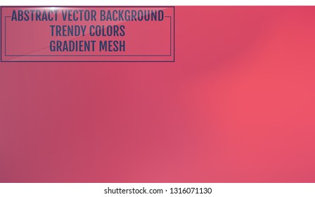 Gradient mesh abstract background. Trendy soft colors and smooth blend. Modern template with gradient mesh for screens and mobile app. Colorful fluid shapes for poster, banner, flyer and presentation.