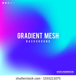 Gradient mesh abstract background vector