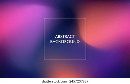 Gradient mesh abstract blur texture background with black, orange, dark, purple, pastel color