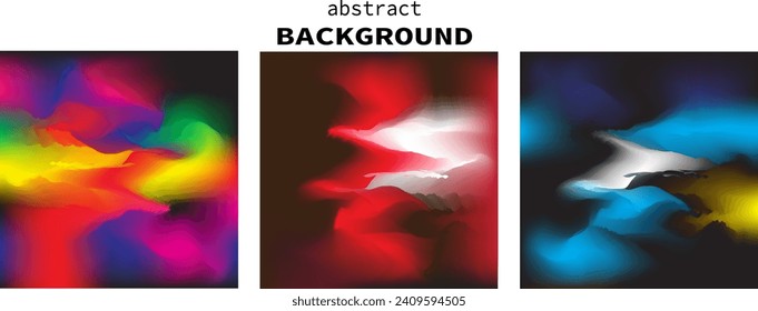  gradient mesh , Abstract Creative concept vector multicolored blurred background