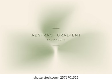 Gradient mesh abstract light green vector blurred background
