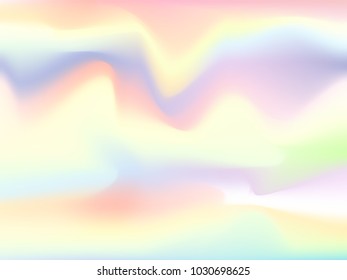 Gradient Mesh Background in Modern Style. Colorful Abstraction. Minimal Blurred Background for Cover, Presentation, Book, Card, Report, Poster, Brochure, Magazine, Wallpaper, Web Design. Hologram.
