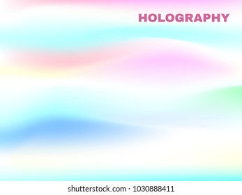 Gradient Mesh Background in Modern Style. Colorful Abstraction. Minimal Blurred Background for Cover, Presentation, Book, Card, Report, Poster, Brochure, Magazine, Wallpaper, Web Design. Hologram.