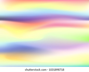 Gradient Mesh Background in Modern Style. Colorful Abstraction. Minimal Blurred Background for Cover, Presentation, Book, Card, Report, Poster, Brochure, Magazine, Wallpaper, Web Design. Hologram.