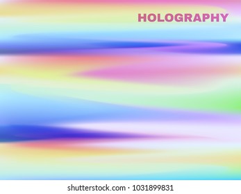Gradient Mesh Background in Modern Style. Colorful Abstraction. Minimal Blurred Background for Cover, Presentation, Book, Card, Report, Poster, Brochure, Magazine, Wallpaper, Web Design. Hologram.