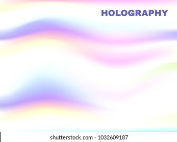 Gradient Mesh Background in Modern Style. Colorful Abstraction. Minimal Blurred Background for Cover, Presentation, Book, Card, Report, Poster, Brochure, Magazine, Wallpaper, Web Design. Holography.