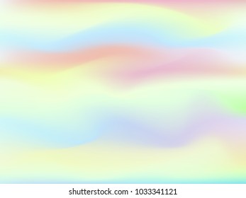 Gradient Mesh Background in Modern Style. Colorful Abstraction. Minimal Blurred Background for Cover, Presentation, Book, Card, Report, Poster, Brochure, Magazine, Wallpaper, Web Design. Hologram.