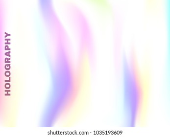 Gradient Mesh Background in Modern Style. Colorful Abstraction. Minimal Blurred Background for Cover, Presentation, Book, Card, Report, Poster, Brochure, Magazine, Wallpaper, Web Design. Holography.