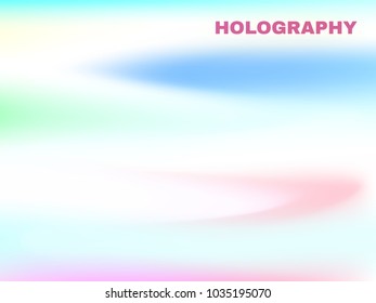 Gradient Mesh Background in Modern Style. Colorful Abstraction. Minimal Blurred Background for Cover, Presentation, Book, Card, Report, Poster, Brochure, Magazine, Wallpaper, Web Design. Hologram.