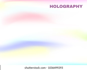 Gradient Mesh Background in Modern Style. Colorful Abstraction. Minimal Blurred Background for Cover, Presentation, Book, Card, Report, Poster, Brochure, Magazine, Wallpaper, Web Design. Holography.