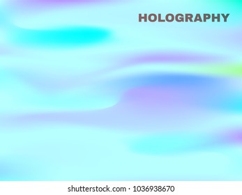 Gradient Mesh Background in Modern Style. Colorful Abstraction. Watercolor Blurred Background for Cover, Presentation, Book, Card, Report, Poster, Brochure, Magazine, Wallpaper, Web Design. Hologram.