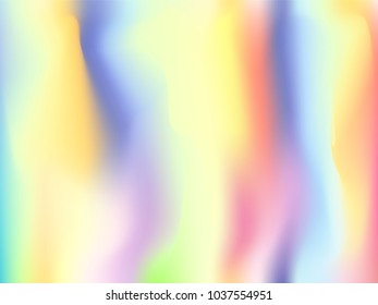 Gradient Mesh Background in Modern Style. Colorful Abstraction. Minimal Blurred Background for Cover, Presentation, Book, Card, Report, Poster, Brochure, Magazine, Wallpaper, Web Design. Hologram.