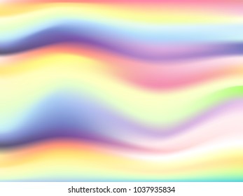 Gradient Mesh Background in Modern Style. Colorful Abstraction. Minimal Blurred Background for Cover, Presentation, Book, Card, Report, Poster, Brochure, Magazine, Wallpaper, Web Design. Hologram.