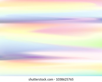 Gradient Mesh Background in Modern Style. Colorful Abstraction. Minimal Blurred Background for Cover, Presentation, Book, Card, Report, Poster, Brochure, Magazine, Wallpaper, Web Design. Hologram.