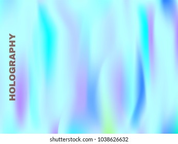 Gradient Mesh Background in Modern Style. Colorful Abstraction. Watercolor Blurred Background for Cover, Presentation, Book, Card, Report, Poster, Brochure, Magazine, Wallpaper, Web Design. Hologram.