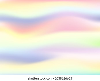 Gradient Mesh Background in Modern Style. Colorful Abstraction. Minimal Blurred Background for Cover, Presentation, Book, Card, Report, Poster, Brochure, Magazine, Wallpaper, Web Design. Hologram.
