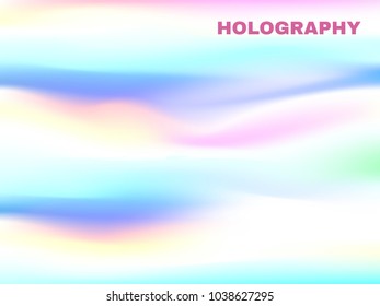 Gradient Mesh Background in Modern Style. Colorful Abstraction. Minimal Blurred Background for Cover, Presentation, Book, Card, Report, Poster, Brochure, Magazine, Wallpaper, Web Design. Hologram.