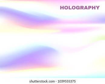 Gradient Mesh Background in Modern Style. Colorful Abstraction. Minimal Blurred Background for Cover, Presentation, Book, Card, Report, Poster, Brochure, Magazine, Wallpaper, Web Design. Holography.