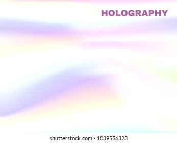 Gradient Mesh Background in Modern Style. Colorful Abstraction. Minimal Blurred Background for Cover, Presentation, Book, Card, Report, Poster, Brochure, Magazine, Wallpaper, Web Design. Holography.