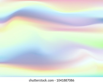 Gradient Mesh Background in Modern Style. Colorful Abstraction. Minimal Blurred Background for Cover, Presentation, Book, Card, Report, Poster, Brochure, Magazine, Wallpaper, Web Design. Hologram.